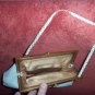 Vintage 1940's Whiting & Davis WHITE Metal Mesh Evening Bag