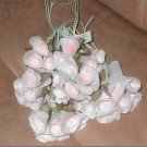 lot of PINK Silk Sweetheart Roses Flowers