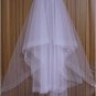 2-Layer Beaded Edge Bridal Veil