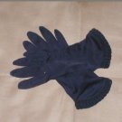 1950's Vintage Silky Black Dress Gloves