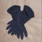 1950's Vintage Silky Black Dress Gloves