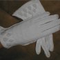 GORGEOUS Vintage 1940's White Beaded Bridal Gloves