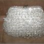 Vintage Off-White Crystal Chandelier-Beaded Evening Purse