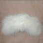 GENUINE White Fox Fur Bridal Headpiece