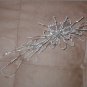 Beaded Spray on comb Bridal Headpiece