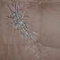 Beaded Spray on comb Bridal Headpiece
