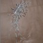 Beaded Spray on comb Bridal Headpiece