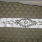 Bridal Rhinestone Sash Bling Belt