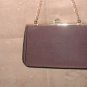 Vintage BROWN Silk Evening Purse