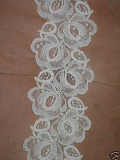 Imported Ivory Alencon Lace