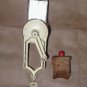 Vintage 1920's Antique SPICE GRINDER w/original wood press