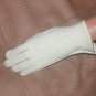 RARE Vintage 1940's Ivory Cotton Dress Gloves by Van Raalte
