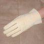 Vintage 1940's Butter color Cotton Gloves by DANIEL HAYS