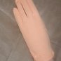 1950's Vintage TANGERINE color wrist length Dress Gloves