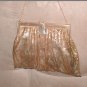 1930's Vintage WHITING & DAVIS Gold Metal Mesh Purse
