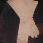 Vintage 1940's Camel-Tan Cotton Dress Gloves