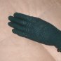 Vintage 1940's Black Knit Dress Gloves