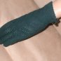 Vintage 1940's Black Knit Dress Gloves