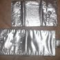 1960's Vintage Beaded Silver Wallet & Key Case Set