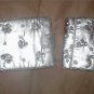 1960's Vintage Beaded Silver Wallet & Key Case Set