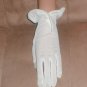 Vintage High Fashion White Evening Gloves by LaCrasia
