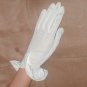 Vintage High Fashion White Evening Gloves by LaCrasia