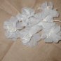 huge lot of Vintage White Silk Cherry Blossom Flowers