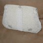 Antique 1930's White Beaded Evening Clutch Purse