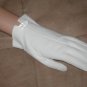 Vintage 1940's Ivory Cotton Dress Gloves...exquisite