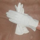 Vintage 1940's White Cotton Dress Gloves by Fownes