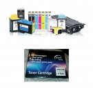 Etech Work Toner Cartridge 4-Pack CRG 128 Blk Cyan Magenta For HP Laser Jet NIB