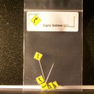 "New" Model Train 5 Right Curve Ahead Street signs HO scale Layout Details