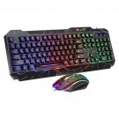 Set Luminous 4D Gaming Keyboard And Mouse