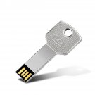 Ultra-thin Waterproof Conjoined Metal Key USB Flash Drive
