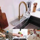 Kitchen Faucet Absorbent Mat Sink Splash Guard Silicone