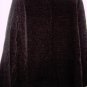 Woman's White Stag Black Chenille Button Front Blazer Jacket Size L #900263