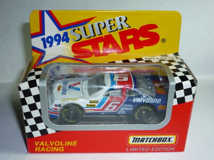 1994 Series II White Rose Collectibles Matchbox Super Stars Valvoline #6