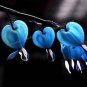 5 Seeds Rare Lamprocapnos spectabilis Blue Asian Bleeding Heart Flower