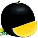 10 Seeds Hybrid Black Skin Round Shape Yellow Meat Seedless Watermelon