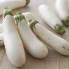 100 Seeds Asian White Eggplant