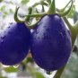 100 Seeds Mixed Pear-shaped and Round Purple Cherry Tomato