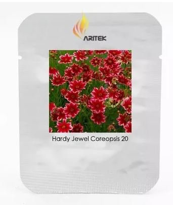 20 Seeds Rare Hardy Multi-color Jewel Ruby Frost Coreopsis Flower