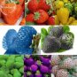 100 seeds Mixed 9 Types of Strawberry Fruit