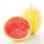 1000 seeds Heirloom 'Huang Pi Qiu' Yellow Skin Red Seedless Watermelon