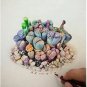 100  seeds Beauty Mixed Mini Lithops Bonsai Plants Cactus Bonsai Plants