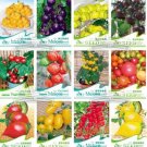 30 seeds Cherokee Purple Black Red Yellow Green Cherry Peach Pear Tomato Non-GMO Organic Food