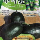 600 Seeds Rare Heirloom Elliptical Black Sweet Melon with Green Meat