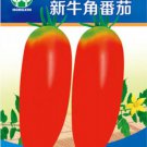 400 Seeds New Rare Green Red Long Tomato 'OX Horn' Organic Seeds