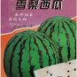 10 Seeds Snow Pear Water Melon Seeds White Inside Green Skin Black Stripe