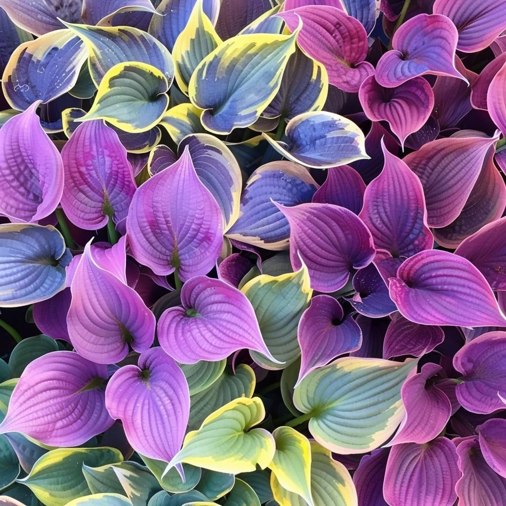 100 Seeds Coloful Hosta Plants Perennials Lily Flower Full Shade Hosta
